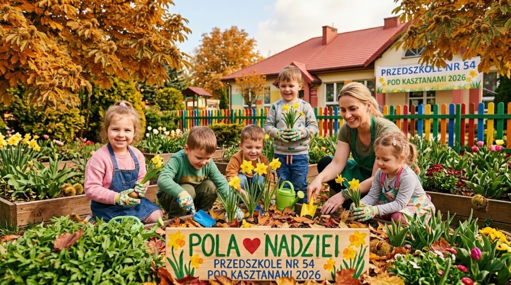 Pola Nadziei zakwitły w naszym przedszkolu!